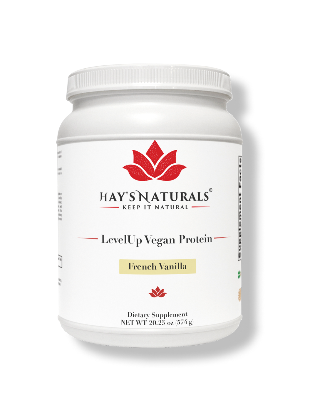 LevelUp Vegan Protein - French Vanilla